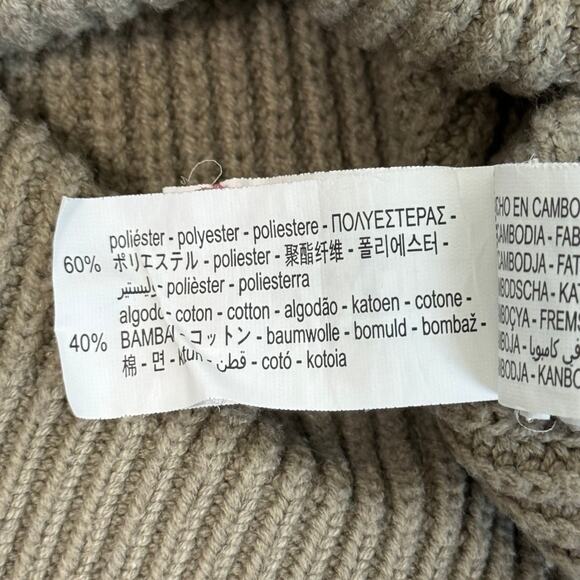 Zara Kids Olive Ribbed Knit Sweater | 3T - Picture 4 of 4